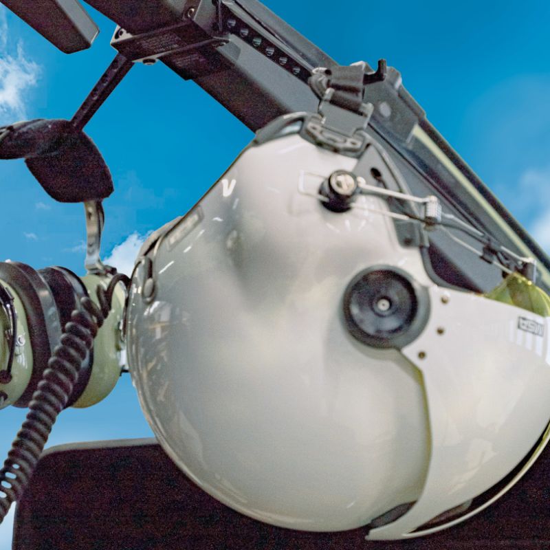 Cockpit Helmet Holder